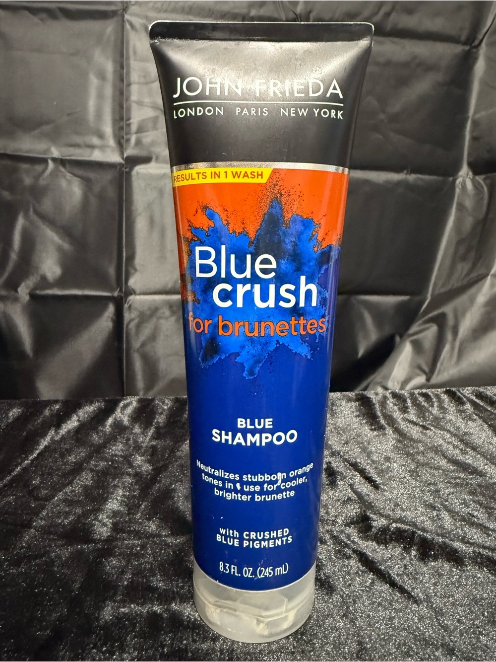 John Frieda Blue Crush Blue Shampoo for Brunettes